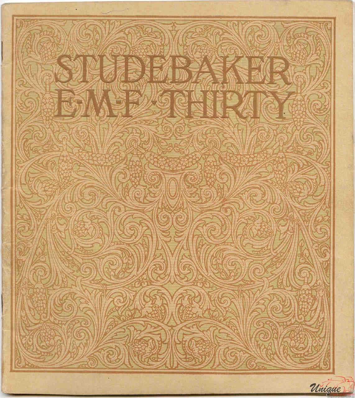 1912 Studebaker E-M-F 30 Brochure